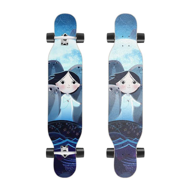 Girls' little dance boards
